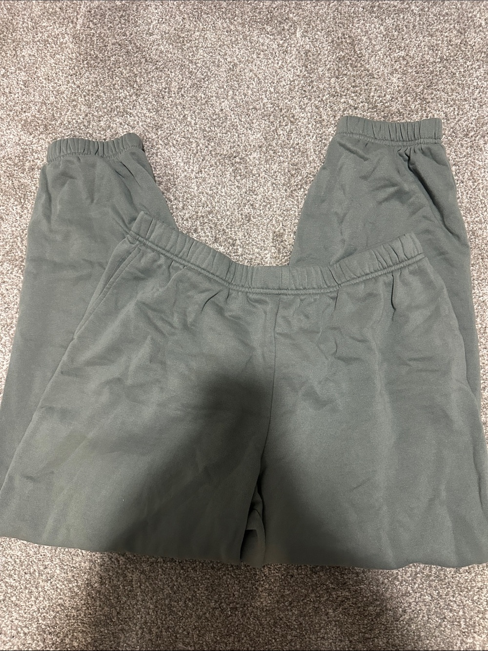 H and m Olive Green joggers